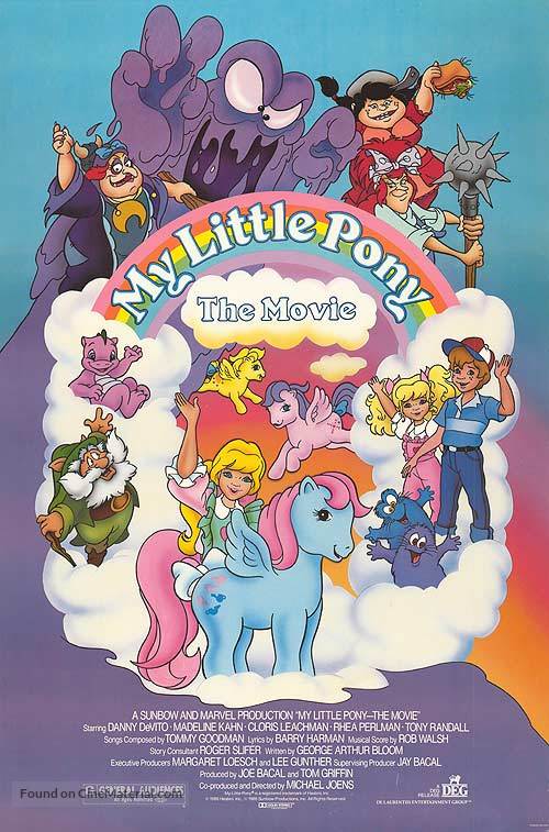 My Little Pony: The Movie Cinema Movie Poster A2 Size