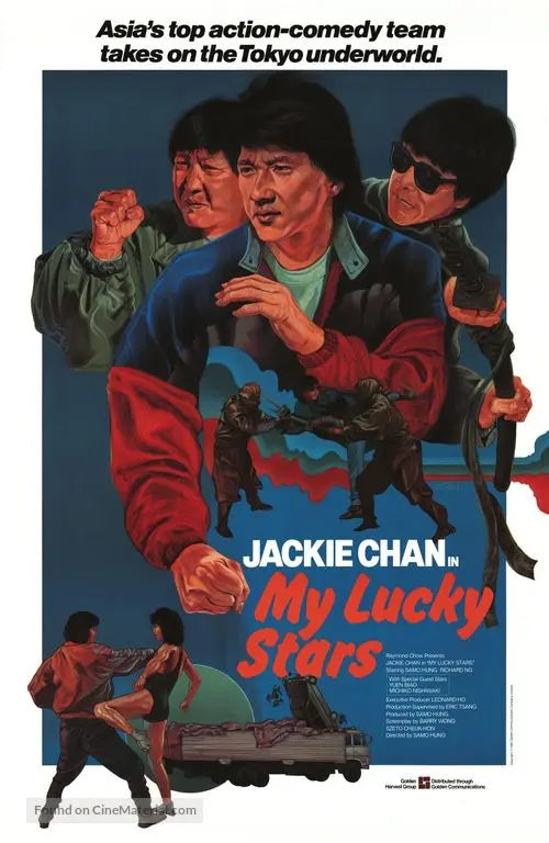 My Lucky Stars Cinema Movie Poster A2 Size