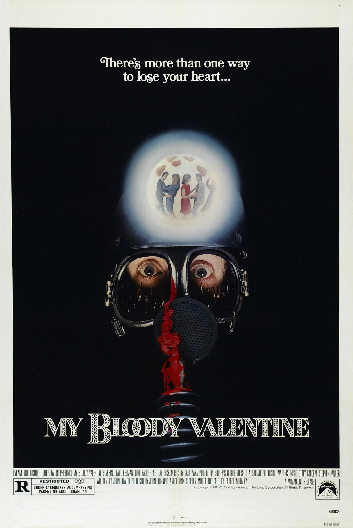 My bloody valentine A2 Size Movie Poster-Pixel Demon
