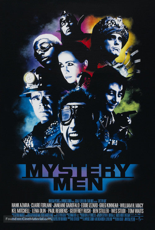 Pixel Demon Mystery Men Movie Poster A2 Size