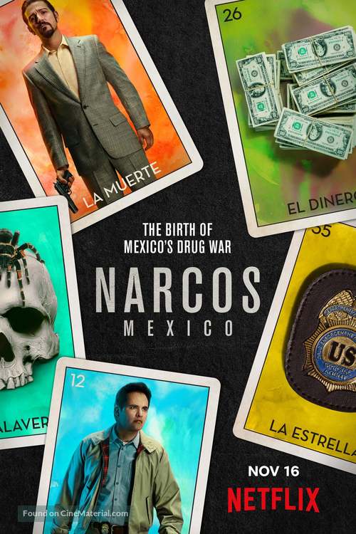 Narcos Mexico TV Series Poster A2 Size Version 1
