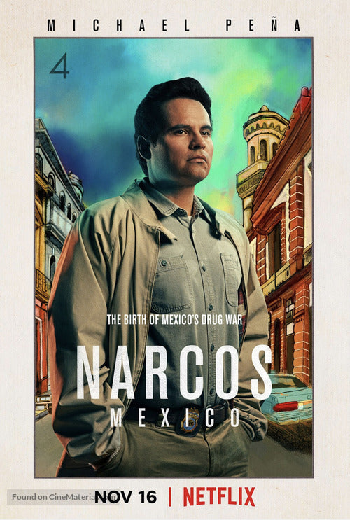 Narcos Mexico TV Series Poster A2 Size Version 7