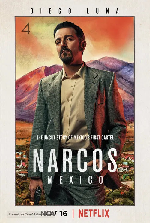 Narcos Mexico TV Series Poster A2 Size Version 6