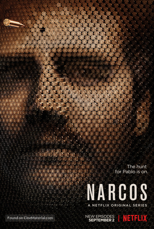 Narcos TV Series Poster A2 Size Version 1
