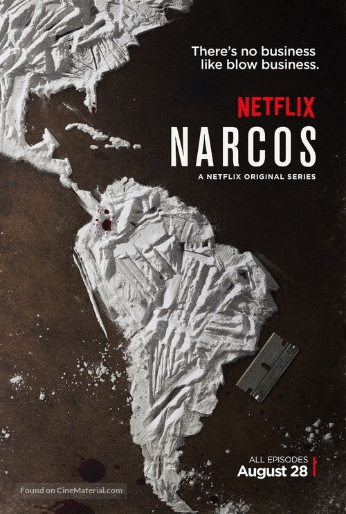 Narcos TV Series Poster A2 Size Version 3
