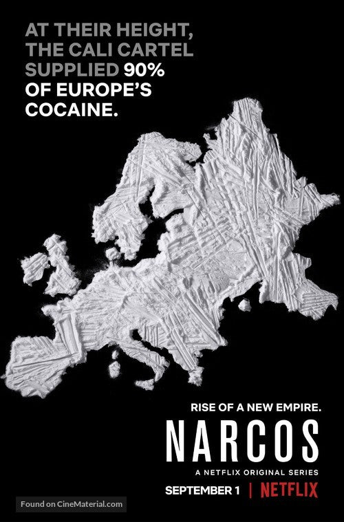 Narcos TV Series Poster A2 Size Version 8