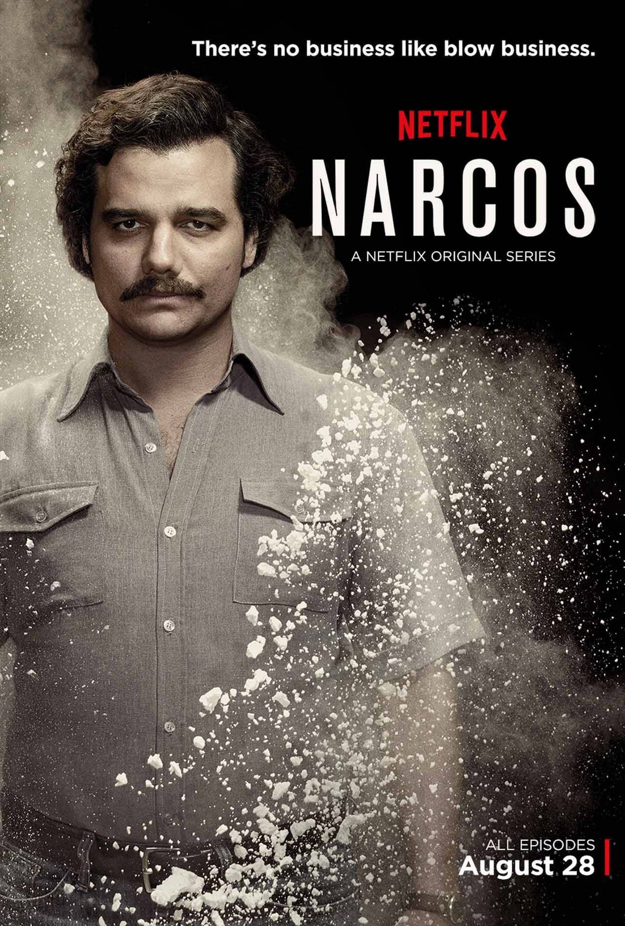 Narcos A2 Size Movie Poster-Pixel Demon