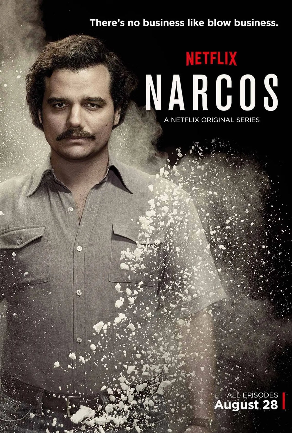 Narcos A2 Size Movie Poster-Pixel Demon