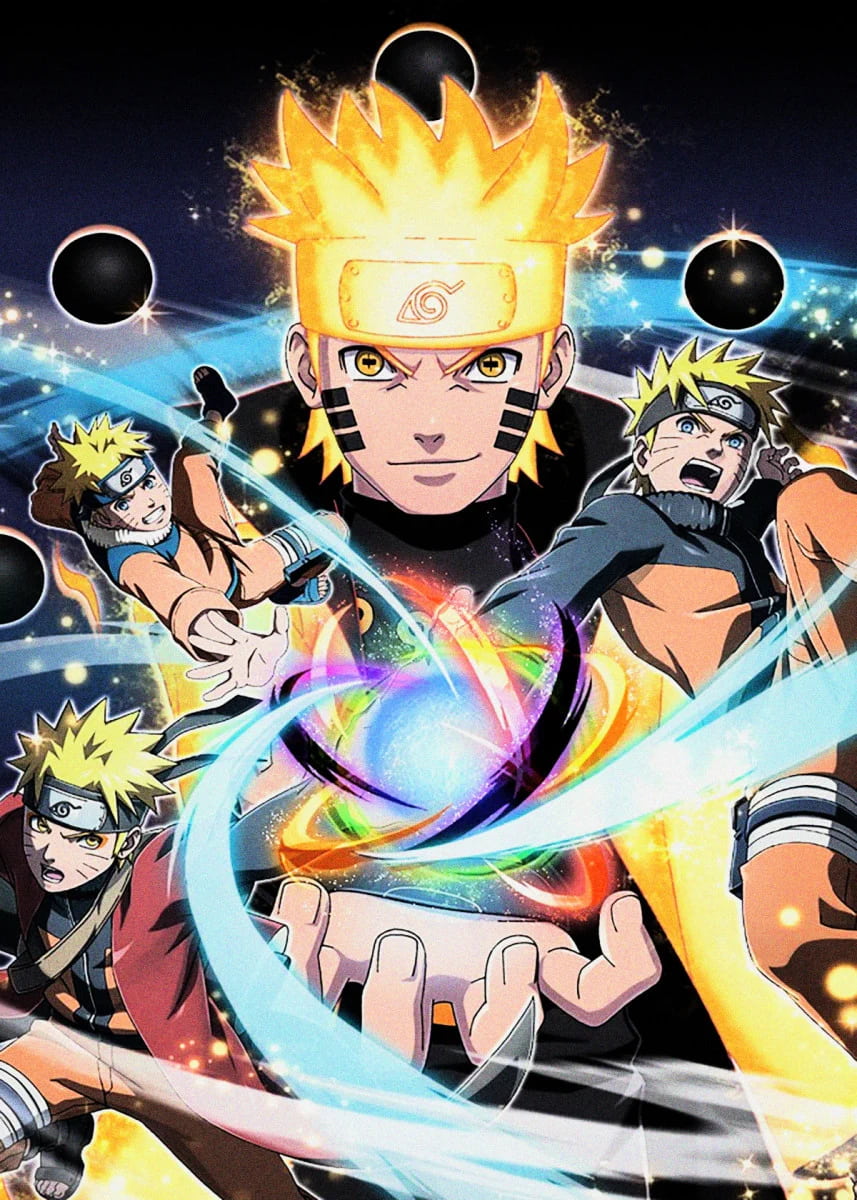 Naruto Anime Option 19 A2 Size Posters-Pixel Demon