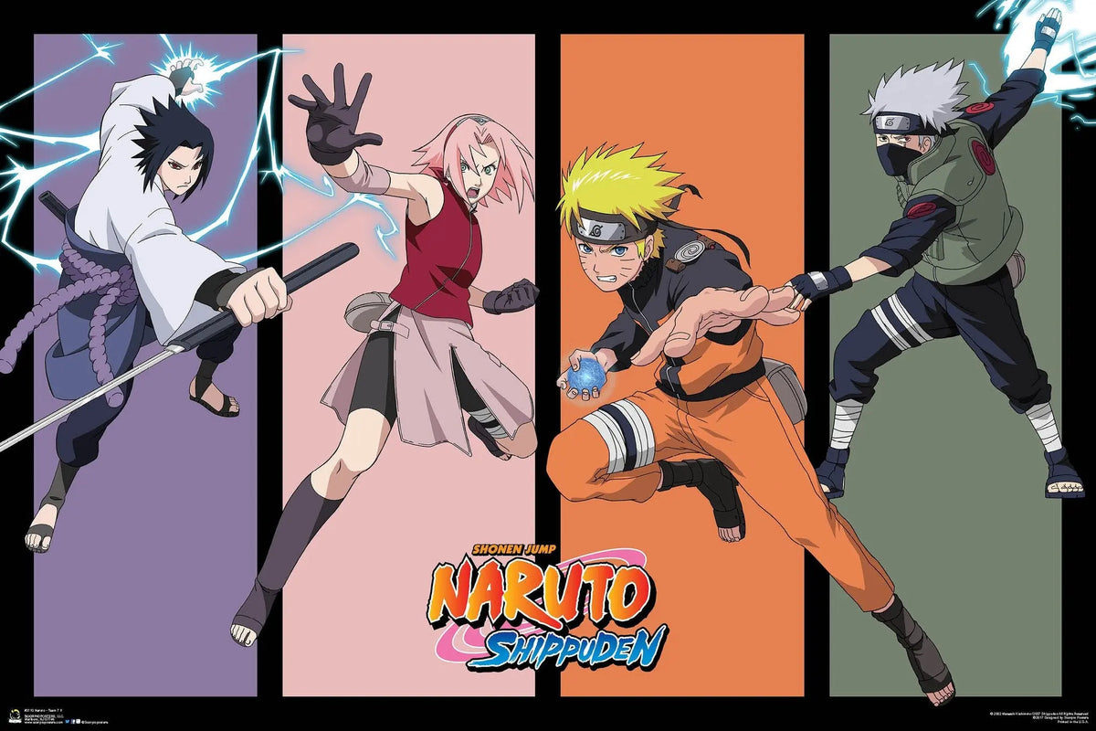 Naruto Anime Option 5 A2 Size Posters-Pixel Demon