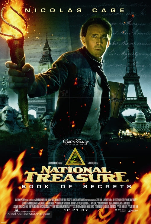 National Treasure: Book of Secrets A2 Movie Poster-Pixel Demon