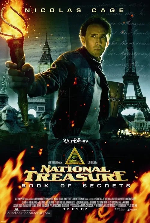 National Treasure: Book of Secrets A2 Movie Poster-Pixel Demon