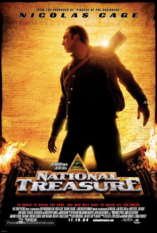 National Treasure A2 Movie Poster-Pixel Demon