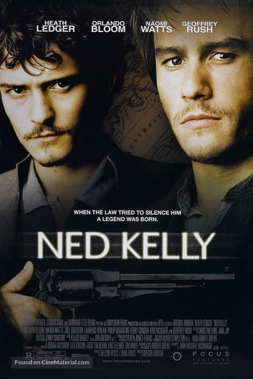 Pixel Demon Ned Kelly Movie Poster A2 Size