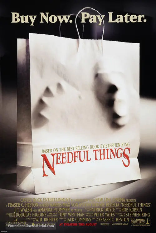 Pixel Demon Needful Things Movie Poster A2 Size