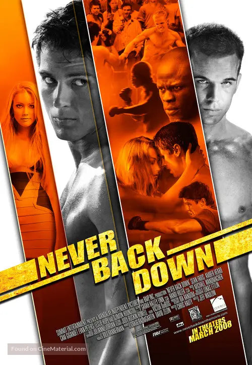 Never Back Down A2 Movie Poster-Pixel Demon