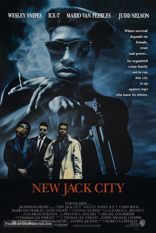 Pixel Demon New Jack City Movie Poster A2 Size