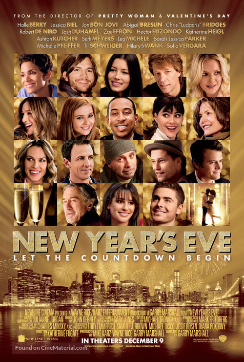 New Year's Eve A2 Movie Poster-Pixel Demon