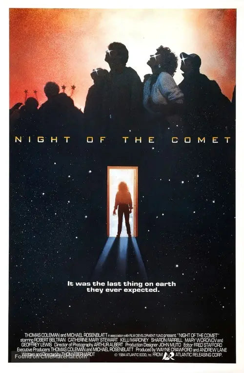 Pixel Demon Night of the Comet Movie Poster A2 Size