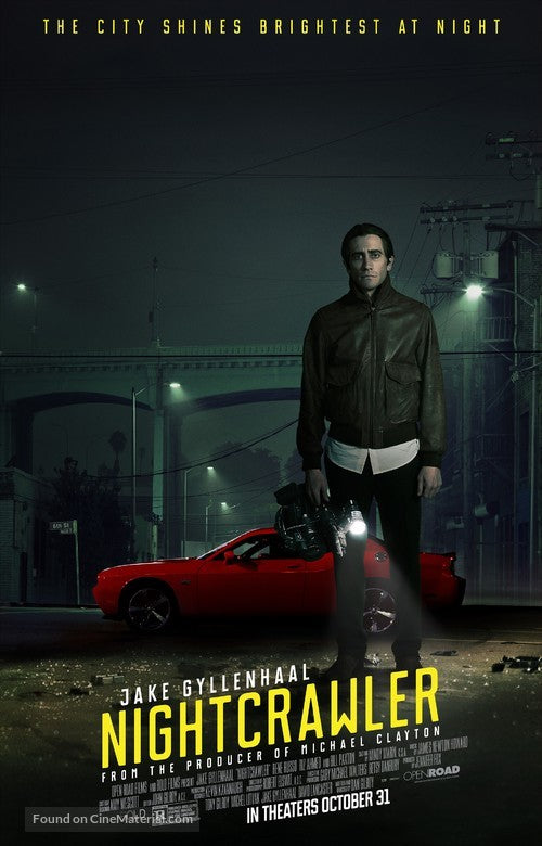 Nightcrawler A2 Movie Poster-Pixel Demon