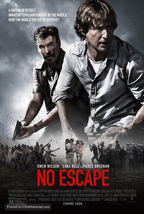 No Escape Cinema Movie Poster A2 Size