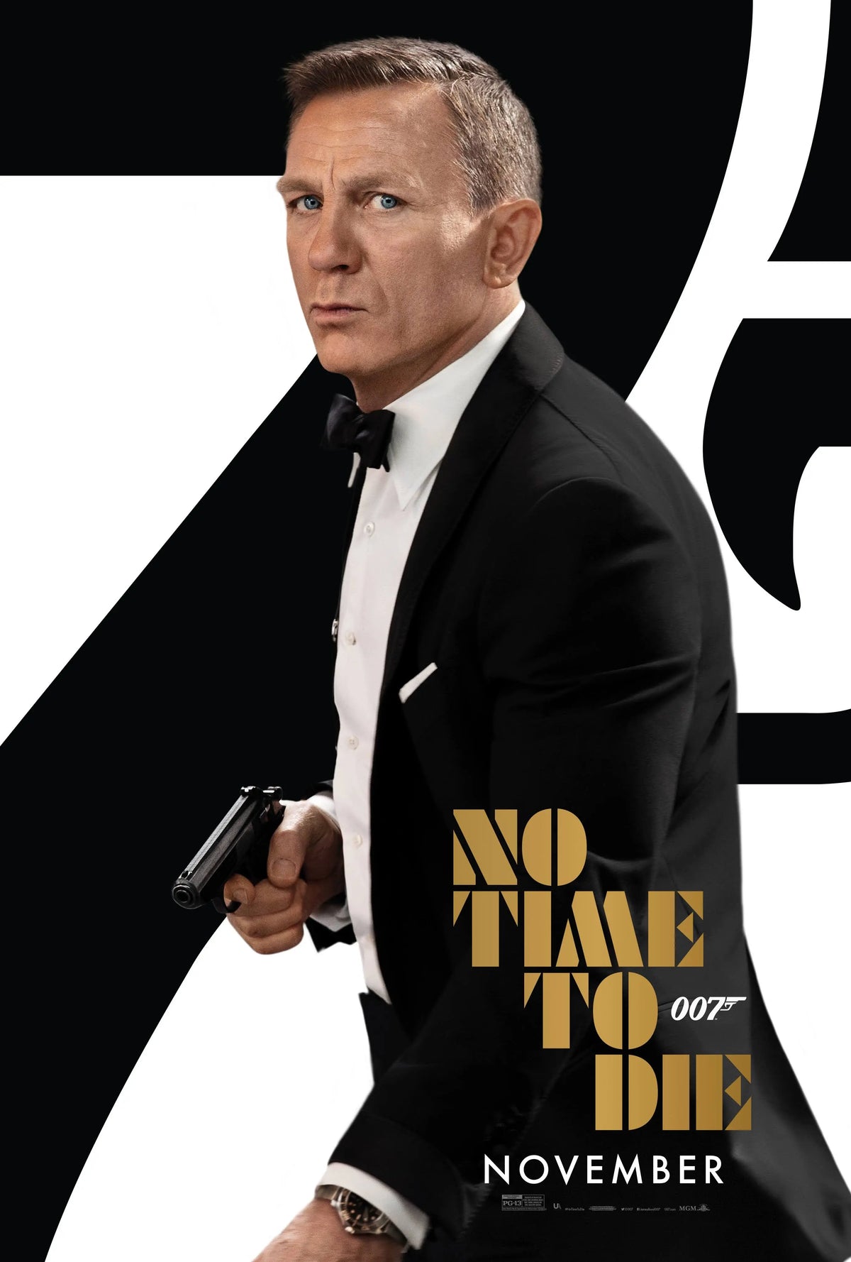 No Time to Die A2 Size Movie Poster-Pixel Demon