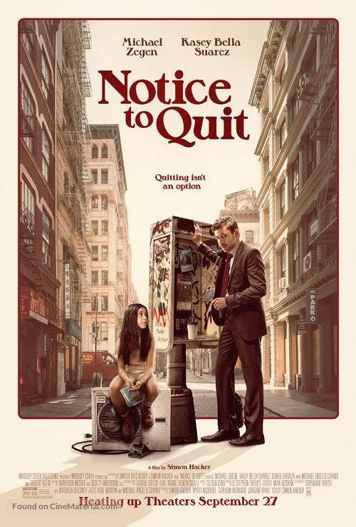 Notice to Quit Movie Poster A2 Size Version 6