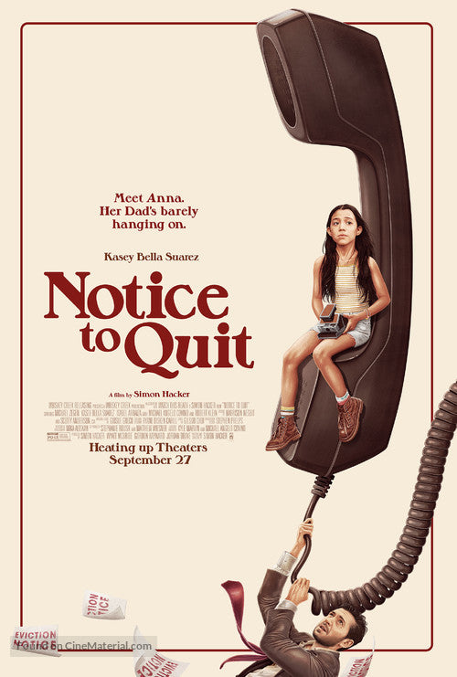 Notice to Quit Movie Poster A2 Size Version 3
