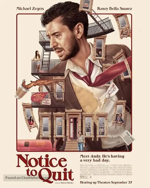 Notice to Quit Movie Poster A2 Size Version 4