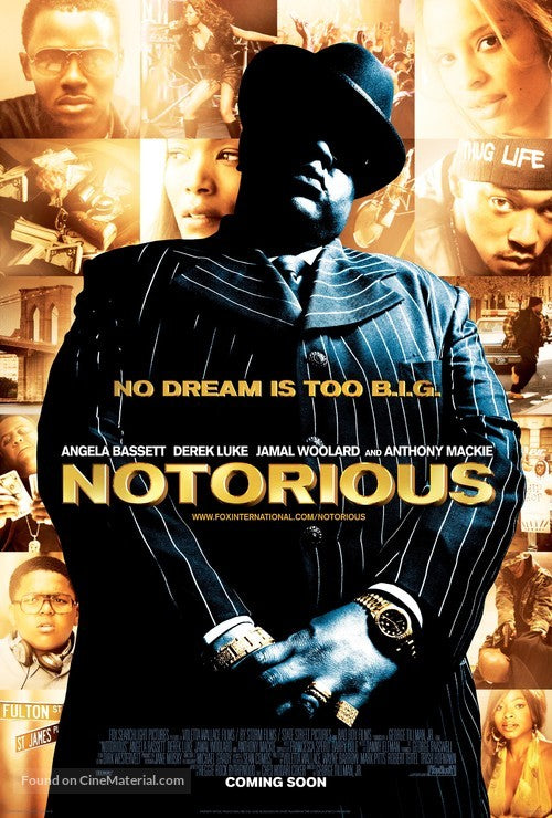 Notorious Cinema Movie Poster A2 Size
