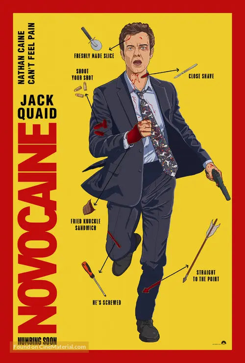 Novocaine Movie Poster A2 Size