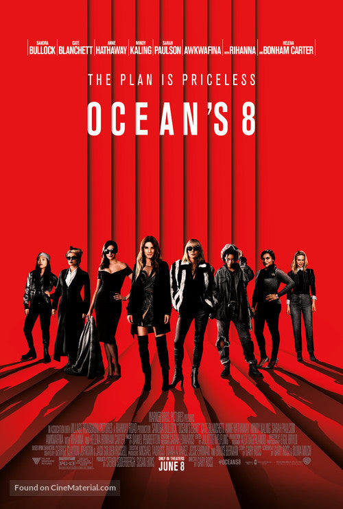 Ocean's 8 A2 Movie Poster-Pixel Demon