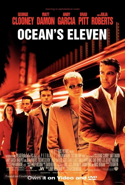 Ocean's Eleven A2 Movie Poster-Pixel Demon