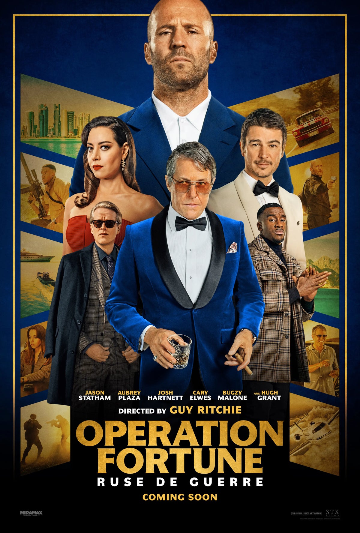 Operation Fortune: Ruse de Guerre A2 Size Movie Poster-Pixel Demon