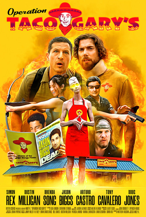 Operation Taco Gary's Movie Poster A2 Size