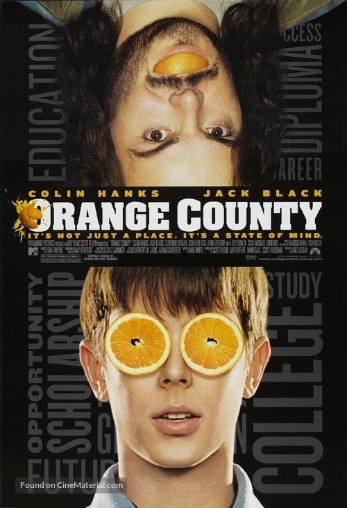 Pixel Demon Orange County Movie Poster A2 Size