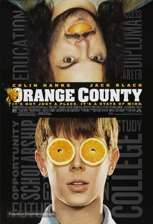 Pixel Demon Orange County Movie Poster A2 Size