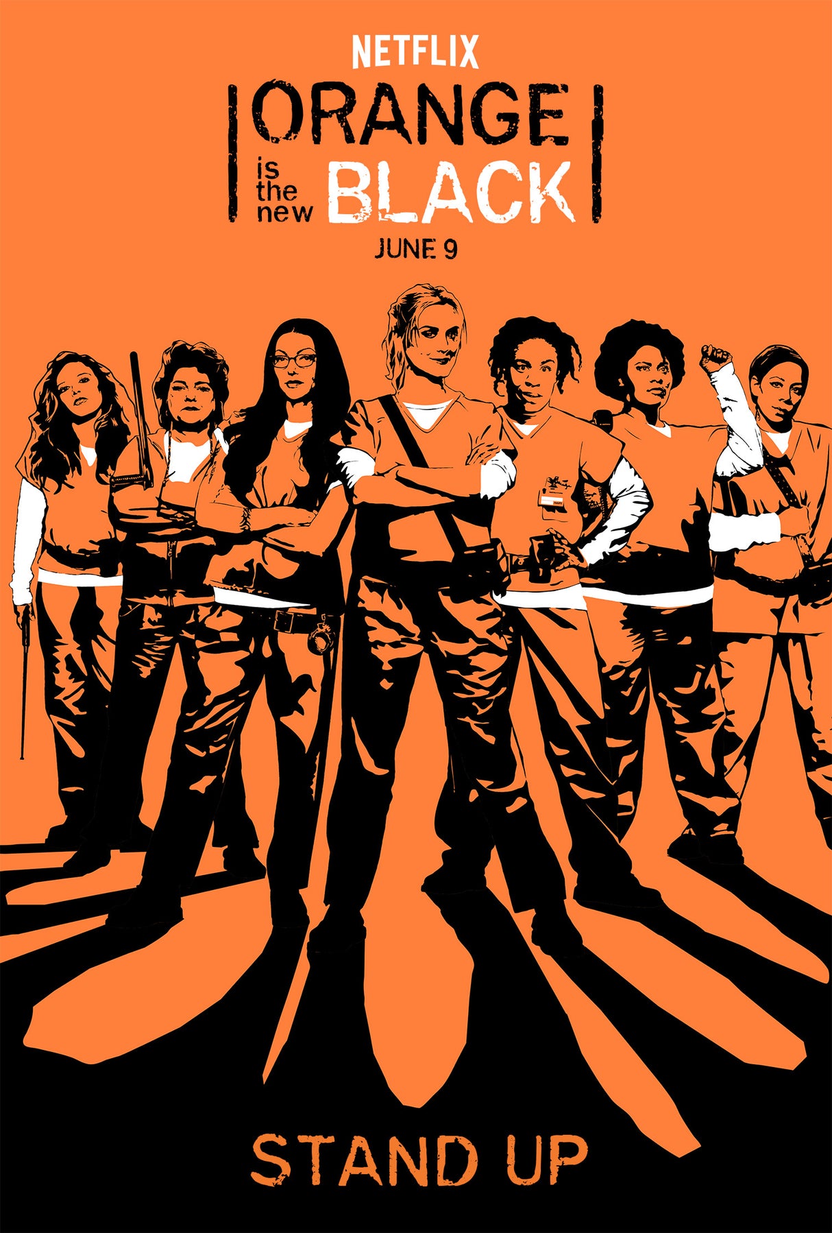 Orange Is The New Black A2 Size Posters-Pixel Demon