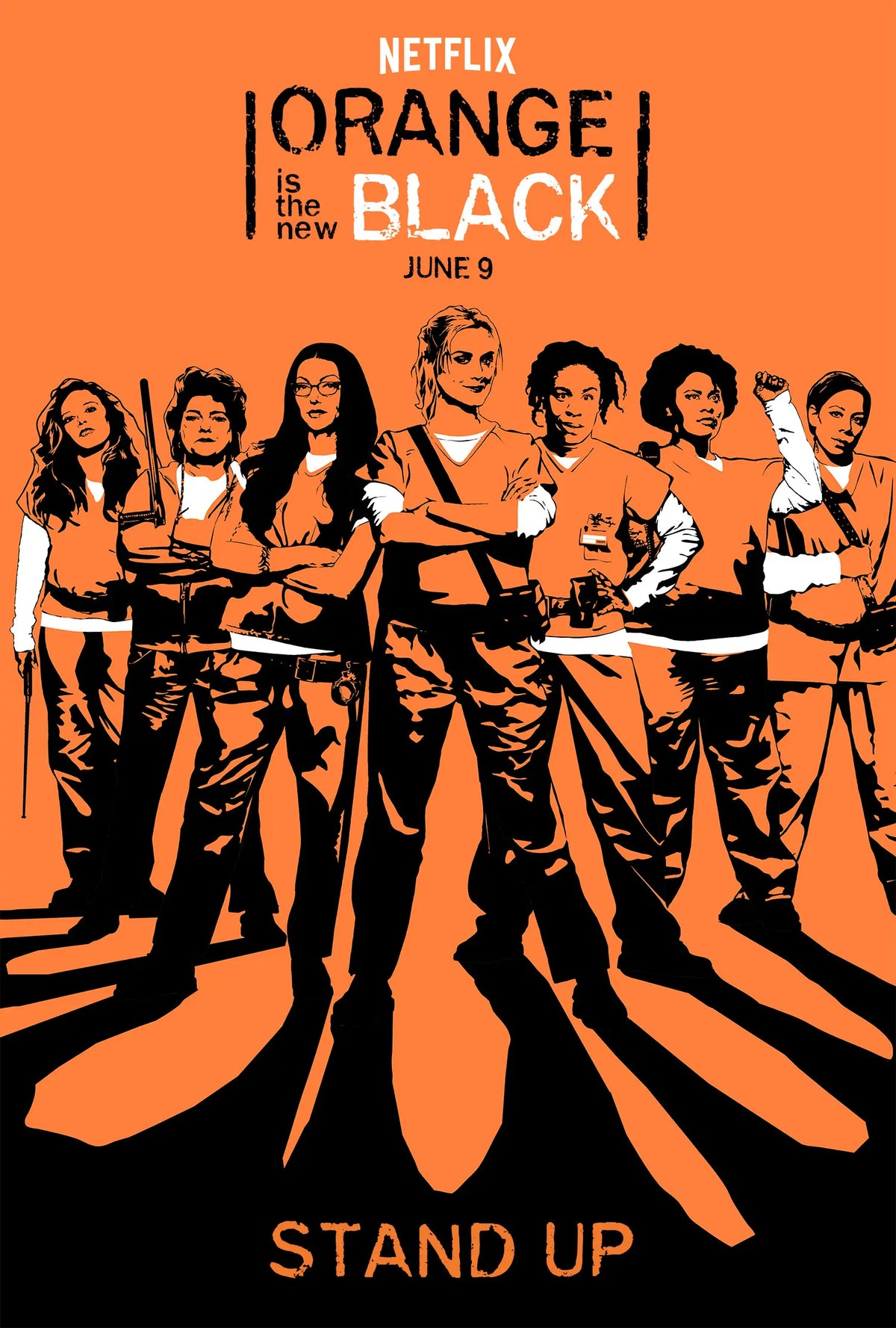 Orange Is The New Black A2 Size Posters-Pixel Demon