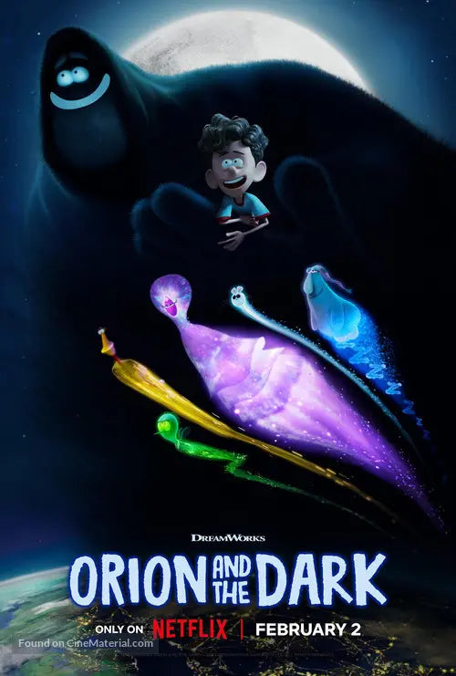 Orion and the Dark Cinema Movie Poster A2 Size