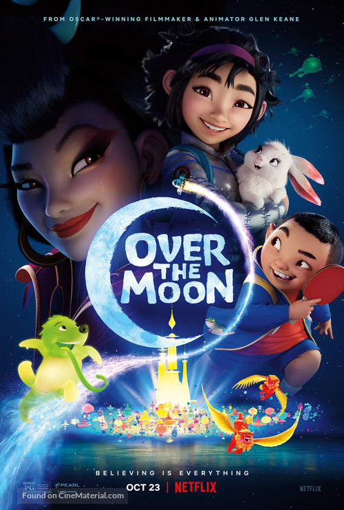 Over the Moon Cinema Movie Poster A2 Size