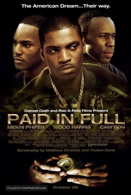 Pixel Demon Paid in Full Movie Poster A2 Size