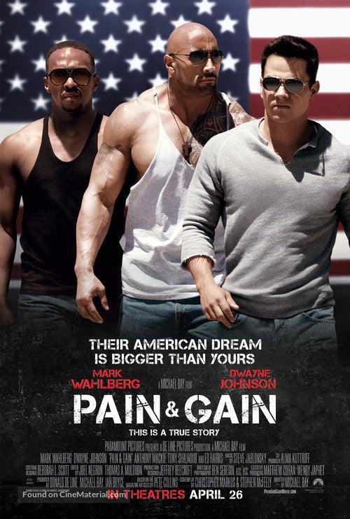 Pain & Gain A2 Movie Poster-Pixel Demon