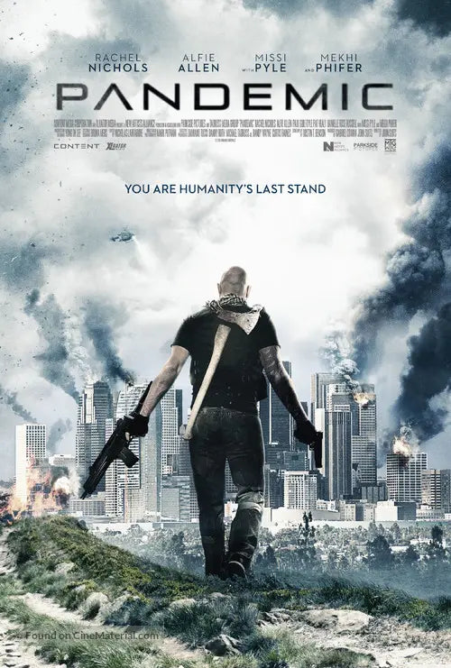 Pixel Demon Pandemic Movie Poster A2 Size