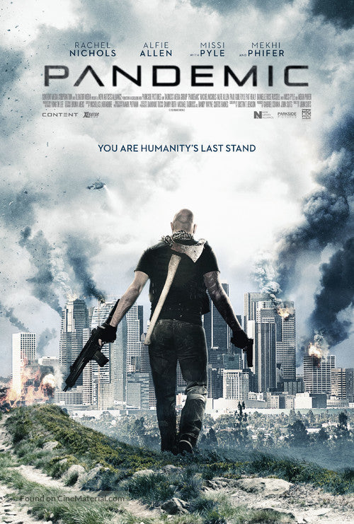 Pixel Demon Pandemic Movie Poster A2 Size