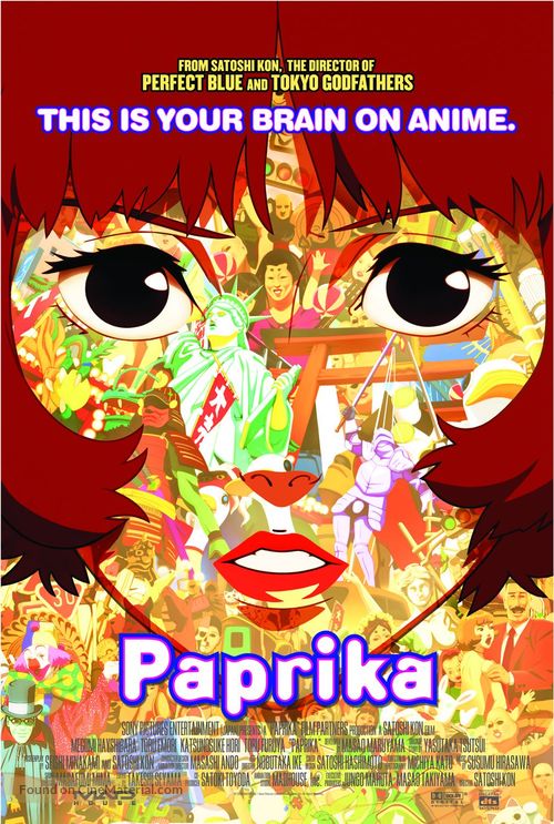 Paprika A2 Movie Poster-Pixel Demon