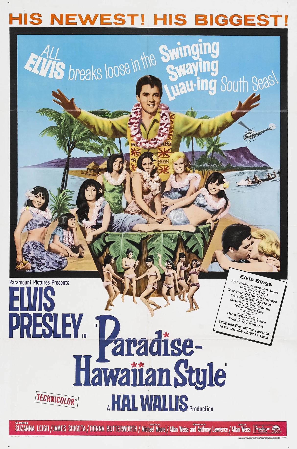 Elvis Presley paradise hawaiian style A2 Size Movie Poster-Pixel Demon
