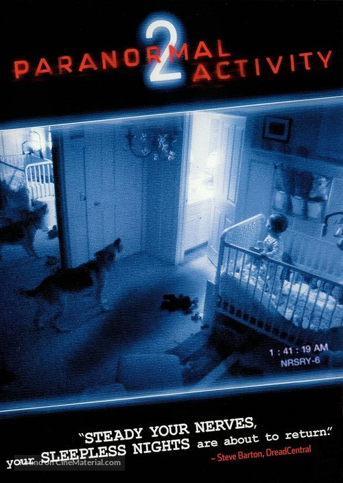 Paranormal Activity 2 Cinema Movie Poster A2 Size