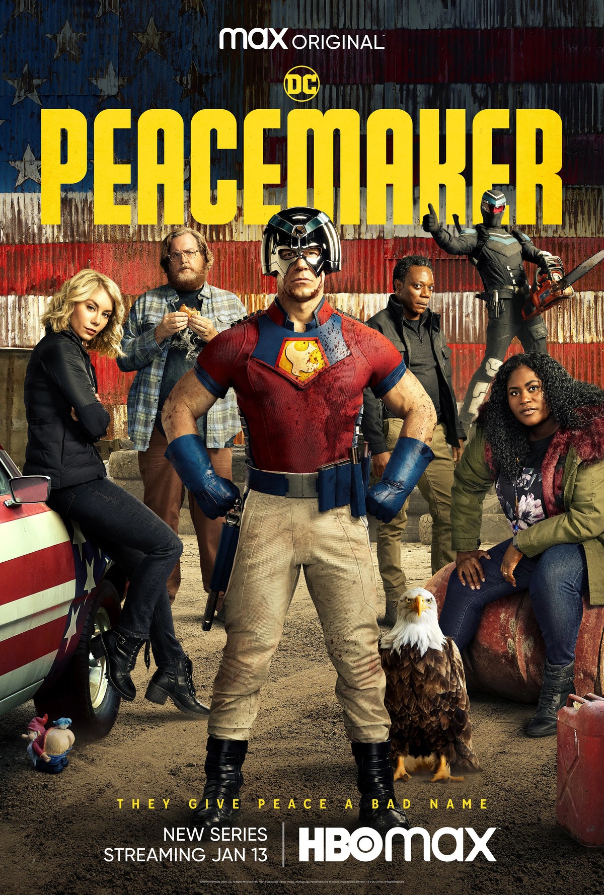 Peacemaker A2 Size Movie Poster-Pixel Demon