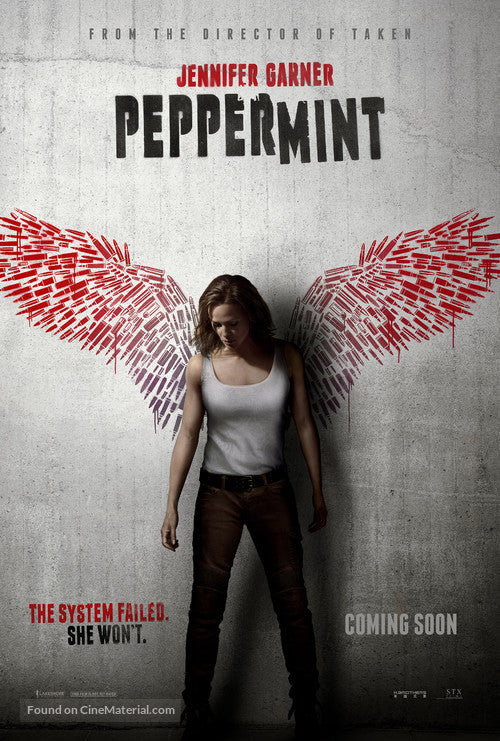 Peppermint Cinema Movie Poster A2 Size